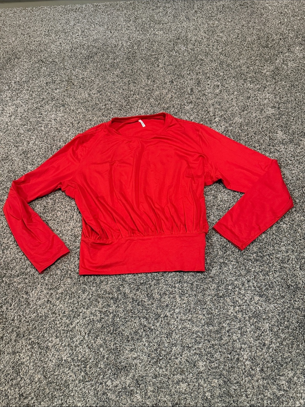 HALARA Red Long-Sleeve Shirt Size XL